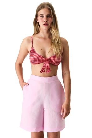 Pembe Nina City Şort