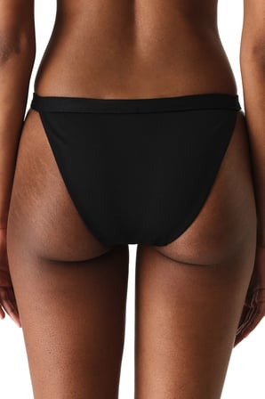 Si̇yah Montana Side Dokulu Orta Bel Bikini Altı