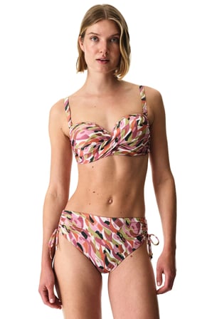 Renkli Luz Beauty Toparlayıcı Bikini Üstü