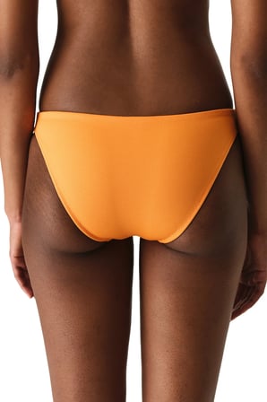 Turuncu Summer Dokulu Orta Bel Bikini Altı