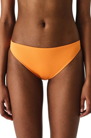 Turuncu Summer Dokulu Orta Bel Bikini Altı