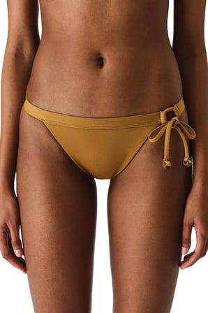 Yeşil Montana Side Dokulu Orta Bel Bikini Altı