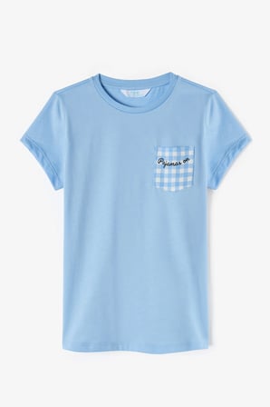 Gokyüzü Mavisi Erkek Çocuk Pajamas On Pamuklu Pijama Takımı