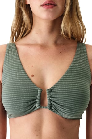 Yeşil Rana Hot Dokulu Bikini Üstü