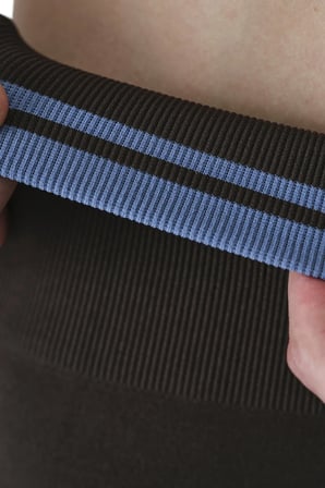 Haki Dikişsiz Seamless Katlanabilir Yüksek Bel Tayt