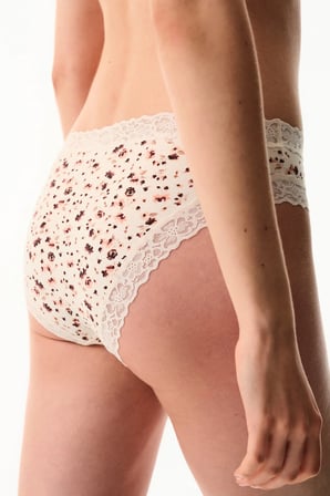 Krema Pembesi Comfy Pamuklu Slip Külot