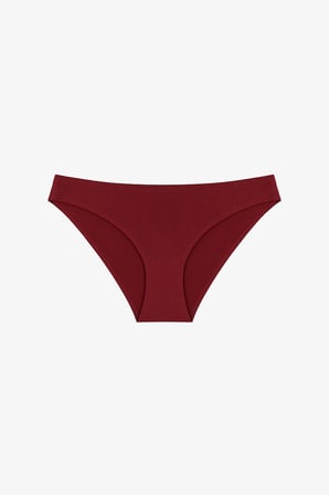 İz Bırakmaz Seramik Bej 24 Saat Pamuklu Slip Külot