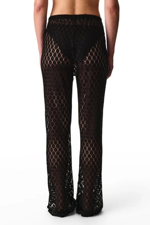 Siyah Flare Pantolon