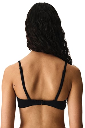 Si̇yah Nia Straplez Bikini Üstü