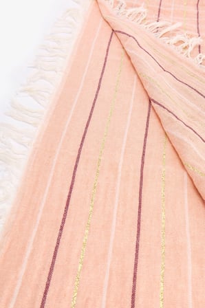Pembe Glitter Havlu