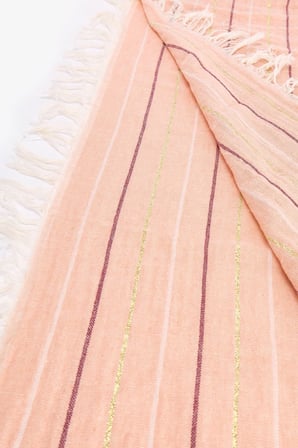 Pembe Glitter Havlu