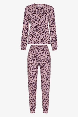 Lila Midnight Mood Pantolon Uzun Kollu Pijama Takımı
