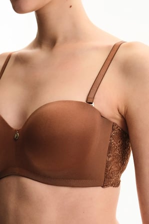 Kahverengi̇ Lotus Essentials Pedli Sütyen