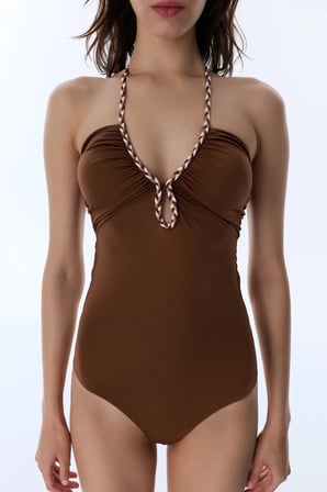 Kahverengi Milos Bandeau Mayo