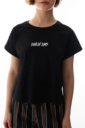 Dancing Days Kısa Kollu Pantolon Pijama Takımı