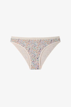 Orient Pointel Şal Desen Desenli 3'lü Slip Külot