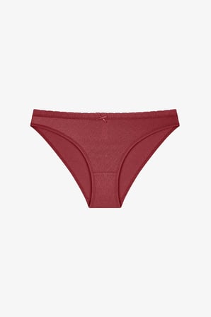 Clara 3'lü Pamuklu Pointel Slip