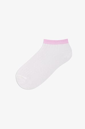 Kız Çocuk Marsmelov Pure Pastels Pamuklu 4 Çift Patik Çorap