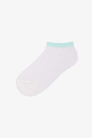 Kız Çocuk Marsmelov Pure Pastels Pamuklu 4 Çift Patik Çorap