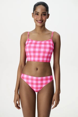 Ester Kareli Dokulu Orta Bel Bikini Altı