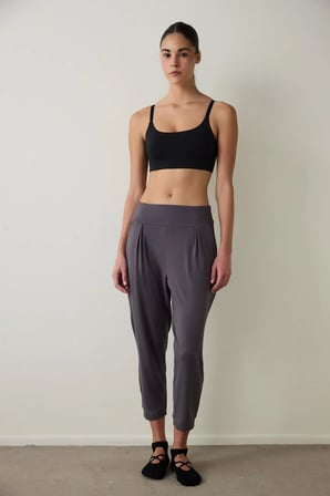 Antrasit Yoga Pantolonu