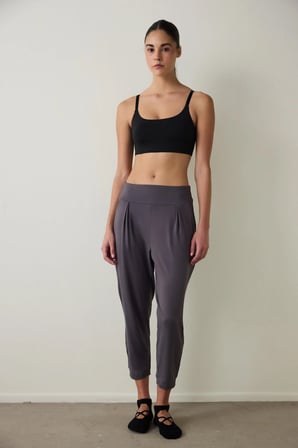 Antrasit Yoga Pantolonu