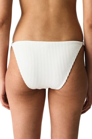 Beyaz Kea Side Orta Bel Bikini Altı