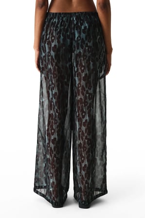 Clove Leopar Desenli Pantolon