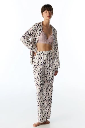 Midnight Mood Uzun Kollu Gömlek Pantolon Pijama Takımı