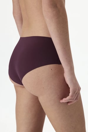 Bordo Invisible Lazer Kesim Hipster Külot