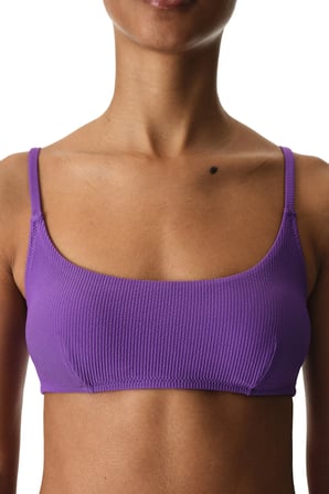 Mor Melitona Dokulu Bikini Üstü