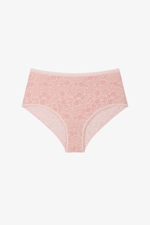 Wild Rose Çiçekli Yüksek Bel 3'lü Slip Külot