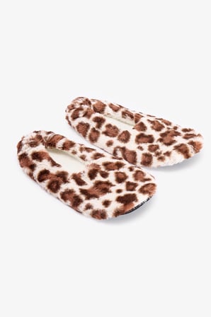 Leopard Fluffy Patik