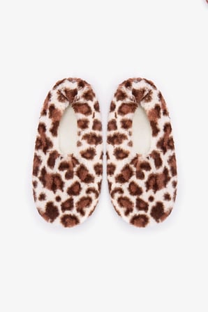 Leopard Fluffy Patik