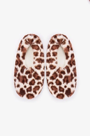 Leopard Fluffy Patik