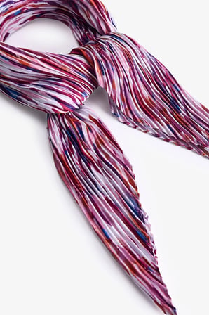 Pembe Tarçın Patrice Aksesuar Desenli Bandana