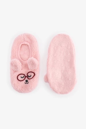 Pembe Sleepy Day Köpek Desenli Çetik