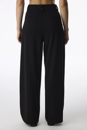 Siyah Daily Chic Yüksek Bel Pantolon