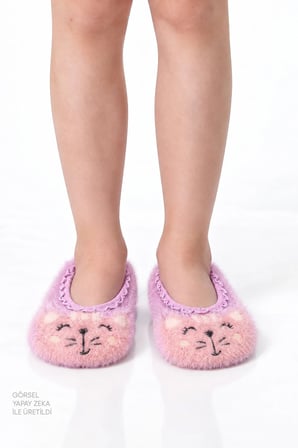 Kız Çocuk Lila Fancy Cat Çetik
