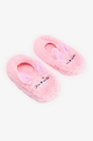 Kız Çocuk Pembe Check Bunny Çetik