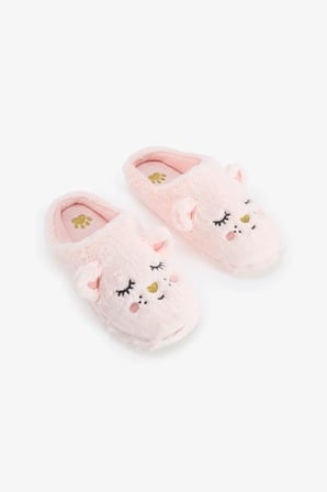 Açık Pembe Sleepy Bear Terlik