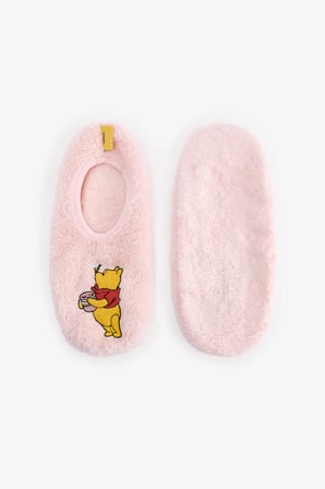 Pembe Winnie The Pooh Ayı Desenli Çetik