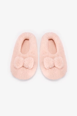 Açık Pembe Softy Bow Patik