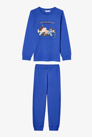 Erkek Çocuk Saks Paws&play Pamuklu Uzun Kollu 2'li Pijama Takımı