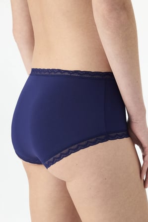 Lacivert Easy Trim Yüksek Bel Slip Külot