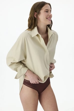 Kahverengi Easy Trim Brazilian Külot