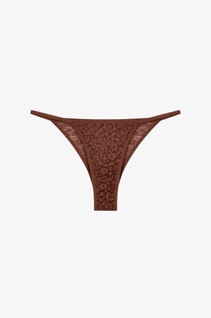 Leaf Dantel 3'lü Brazilian Külot