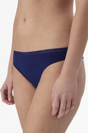 Lacivert Easy Pamuklu Brazilian Külot