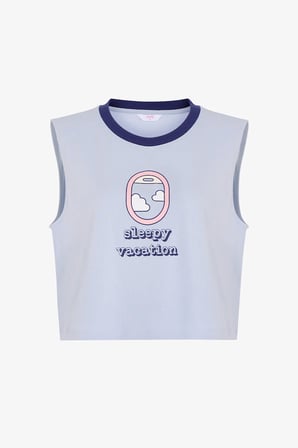 Mavi Vacation Atlet Pijama Üstü
