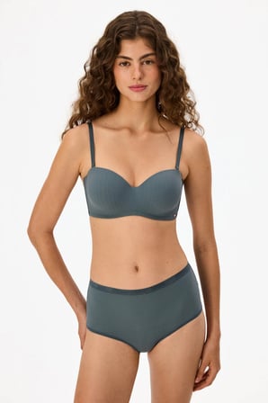 Gri Lotus Essentials Pedli Sütyen